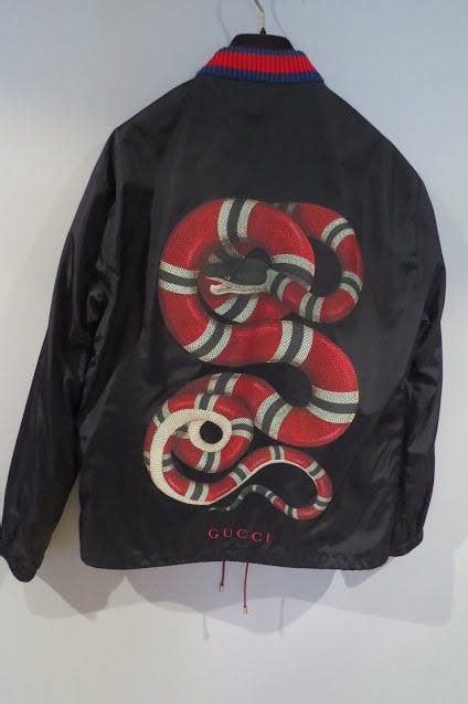 gucci kingsnake bomber|Gucci 2018 Kingsnake Bomber Jacket .